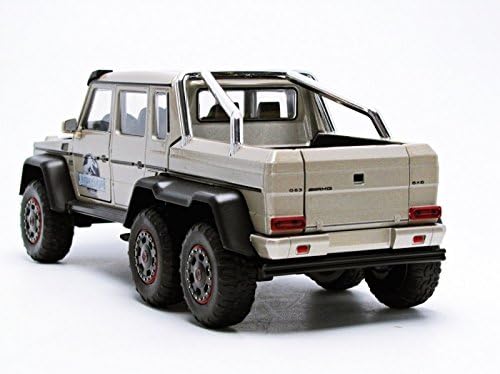 Mercedes Benz G 63 Amg 6x6 Jurassic World 15 Silver 1 24 Jada Toys Jada Amazon Co Uk Toys Games