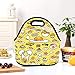 WWINL Gudetama Lunch Bag Insulated Reusable Neoprene Lunch Box Waterproof Tote Bento Bag With Zippe Handbag For Men, Women, Adults, Kids, Girls, Boys