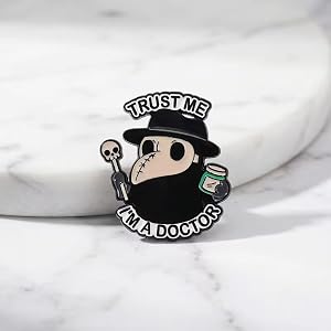 Funny Enamel Pins for Backpack, Novelty Unique Button Pin, Perfect for Daily Wear & Gifting