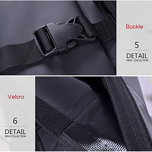 Vogvigo Motorcycle Side Saddle Bags, Waterproof Pannier Bags Motorcycle Travel Luggage Bag (Green)