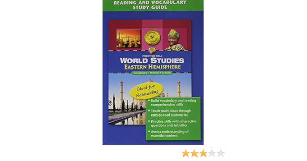 Amazon Com World Studies Eastern Hemisphere Reading And Vocabulary Study Guide 2008c 9780132042352 Prentice Hall Books