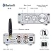 Fosi Audio BT10A – Bluetooth 5.0 Stereo Audio Amplifier Receiver, 2 Channel Class D Mini Hi-Fi Integrated TPA3116 Amp, for Home Speakers 50W x 2, with 19V 4.74A Power Supply – Silverthumb 1