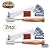 Hand Mixer/Egg Beater, High Quality Ball Whisks, Set of 2 Stainless Steel 10" & 12" from Tooba-Z, Multi Functional Kitchen Gadget for Mixing Desserts/Eggs/Gravy, Quicker & Better Aeration