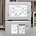 Magnetic Dry Erase Refrigerator Calendar - 17