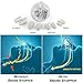 Complete Snoring Solution - 5 in 1 - Snore Mouthpiece, 4 Sets Nasal Dilators, Chin Strap, Sleeping Mask & Ear Plugs - Stop Snoring & Teeth Grinding with Anti Snoring Devices - Snore aid by DAN n RAK