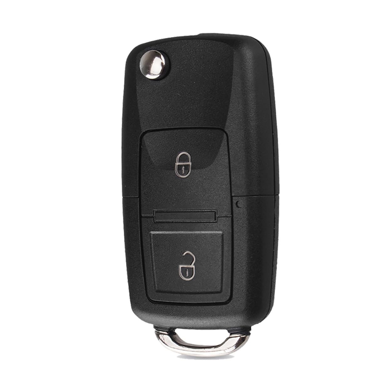 Car Key Fob Cover Replacement Fits for Vw Golf Mk6 Beetle Caddy Jetta Polo Seat Leon Skoda Sharan Touran Transporter Octavia Remote Key Case-2 Buttons