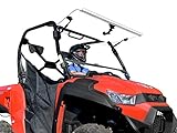 SuperATV Scratch Resistant Flip Up Windshield for