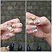 NICOLE DIARY 4 Boxes Unicorn Gradient Nail Glitter Sequins Iridescent Flakies Tips Pink Rose Red Colorful Ultra-thin Nail Decoration