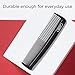 GOODY Ace Pocket Hair Comb - 5 Inch, Black - Pack of 6 - Great for All Hair Types - Fine Comb Teeth for Thin to Medium Hair - Durable for Every Day and Professional Use