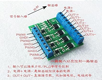 5pcs irf5305strlpbf irf5305strl irf5305s f5305s to 263-in relays from Diybigworld MOS FET F5305S 4 Channels Pulse Trigger Switch Controller