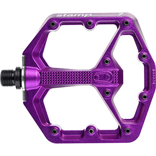 CRANKBROTHERs Crank Brothers Stamp 7 LTD Edition Pedals Purple, Large