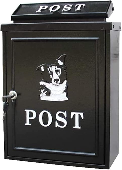Amazon Co Jp 郵便受け置き配ポスト屋外の壁に取り付けられたメールボックスポストボックスメールボックスの外側の安全なレターボックス ホーム キッチン