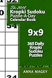 The 2018 Kropki Sudoku 9x9 Puzzle-A-Day Calendar Book: 2018 Kropki Sudoku puzzle book for 365 daily by Anna Magey