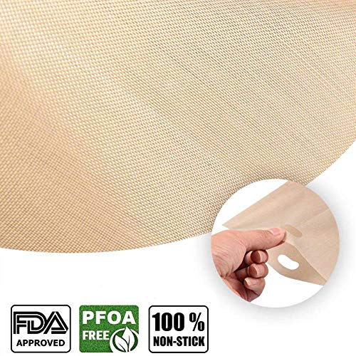12 Pack Toaster Bags Reusable - Yokgrass 3 Sizes Nonstick Toast Bags for Heat Resistant - FDA Approved, Perfect for Grilled Cheese Sandwiches, Chicken, Pizza, Pastries, Panini - Thumbnail 5