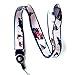 Cell Phone Lanyard Detachable, Universal Phone Neck Strap, Soft Phone Lanyard Neck Strap Case Holder, Crimmy Smartphone Strap (map)