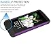 Tekcoo LG Treasure LTE Case, LG K7 Case, LG Tribute 5 Case, [Tmajor] [Purple] Shock Absorbing Hybrid Rubber Plastic Impact Defender Rugged Hard Cases Cover Shell for LG Tribute 5 / K7 / Treasure