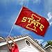 Iowa State Cyclones ISU University Large College Flag