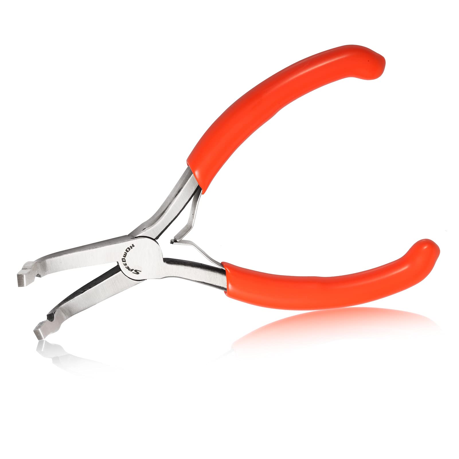 SPEEDWOX 5-Inch Jewelry Crimp Pliers, Bent Nose Bead Crimper, Jewelry Making Piers High Carbon Steel for Crimping Beads