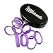 Nipplebands for Inverted Nipples or as Nipple Rings or Nipple Clamps - Purple (Xlarge)