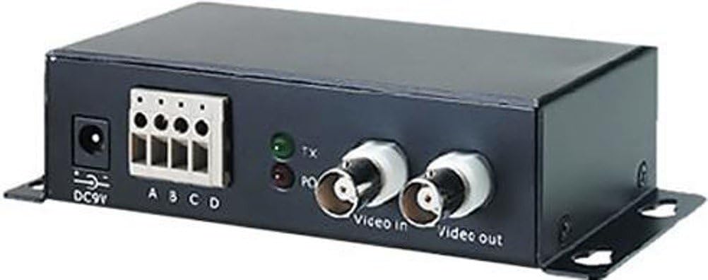BolideBE-DR-AD300 One-Channel Coaxitron Converter, Transmitting Output (BNC) with Power Supply/Receiving red LED and Signal transmitting Green LED, 300m Farthest transmmiting Distance