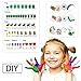 Craft Ink Pad Stamps Partner DIY Color,20 Color Rainbow Finger Ink Pad for Kid's Making Scrapbooking Card, Paper, Wood Fabric, Kid's Rubber Stamp, Beautiful Water-Soluble Colors, Pack of 20.