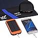 Solar Charger,PowerGreen 21W Folding Solar Panel Charger with Dual USB Ports for All 5V Digital Cell Phones,Emergency Camping&Hiking(Blue)