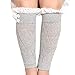 Binmer(TM)Little Girl Leg Warmers Children Socks Fashion Straight Tube Boot Cover (Grey)