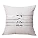 Decorative Pillow Cases, Luxury Party Home Decor Throw Cushion Cover 18 x 18 Inch (H)
