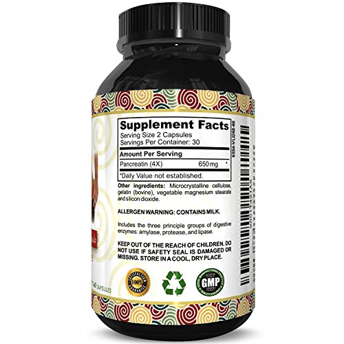 Potent Digestive Enzymes Supplement with Protease Enzyme ...