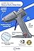 Chandler Tool Hot Glue Gun - 100 Watt Industrial Full Size High Temp Heavy Duty Hot Melt Glue Gun Kit with 10 Pcs Glue Sticks & Patented 