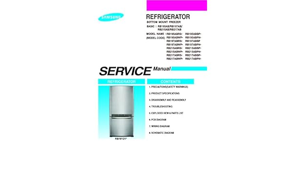 User manual Samsung Bottom Freezer RB217AB Series Refriger | manualsFile
