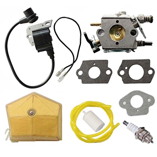 HURI Carburetor Ignition Coil for Husqvarna 51 55 Chainsaw WT-170-1 WT-170 503281504