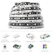 BTF-LIGHTING WS2811 IC=RGB+IC Addressable Dream Color LED Strip 16.4FT 60LEDs/m 20Pixels/m IP67 Waterproof Black PCB Flexible DC12V Chasing Effect for Home Indoor Decor(No Adapter or Controller)