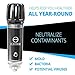 Car Air Purifier (Plug in) Ezoir Car Air Freshener, Purifying Cabin Filter for Autos | Portable, Travel Use | Freshens, Cleans | Safe, Natural Ionizer of Dust, Smoke, Odors, Bacteria (Grey)