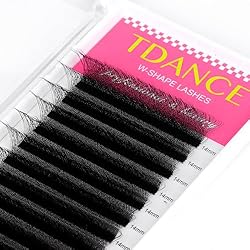 TDANCE W Eyelash Extensions 5D Premade Fans W