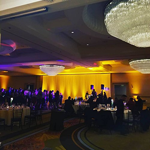 KOOT DJ Disco Light, DMX COB LED Wash Stage Lights with 7 DMX Control and Remote Control, for Wedding Birthday Bar Club Church Party Dance - Thumbnail 6