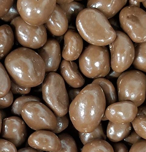 Happy Bites Milk Chocolate Covered Peanuts - Pure Milk Chocolate - Resealable Pouch Bag (1 Pound)