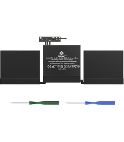 【値下げ】mac book pro A1708 バッテリー Amazon.com: A1708 Battery Replacement for MacBook Pro 13