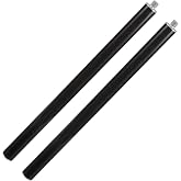 DMITER Carbon Fiber Surveying Extension Pole, Lightweight, 2 Piece | Adjustable Surveying Tripod Pole, 30CM (11.8 inches) Length, for Line Laser Rotating GPS GNSS, 5/8 x 11 Thread Both Ends
