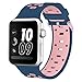 Compatible Apple Watch Band 38mm/ 40mm, Alritz Silicone Sport Strap Replacement for Apple Watch Series 4/Series 3/Series 2/Series 1/Nike+