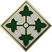 U.S. Army 4th Infantry Division 5/8" Lapel Pin