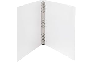 BXT PP Hardcover 4 6 9 Ring Binder/Organizer/Planner for Inserted Sheets, Spiral Refill Paper, School and Office Stationery Supplies (B5-9 Ring)