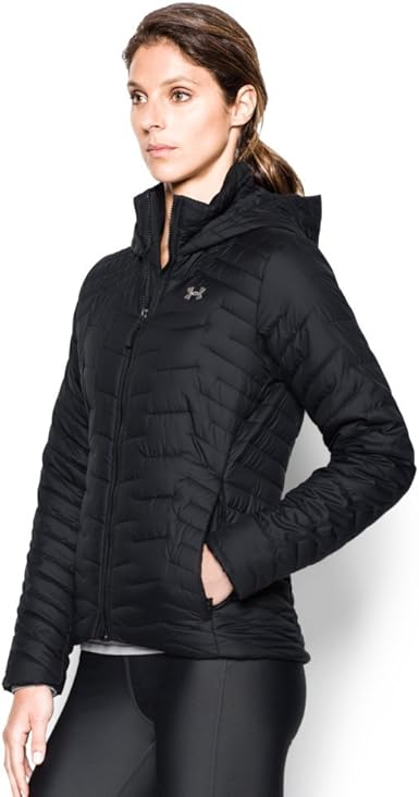 under armour women's coldgear reactor hooded jacket