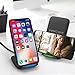 FosPower Qi Wireless Charger 10W Charging Pad for iPhone 11, 11 Pro, 11 Pro Max, XR, Xs Max, XS, X, 8, 8 Plus, Galaxy S10 S9 S8, Note 10 (AC Adapter Not Included)