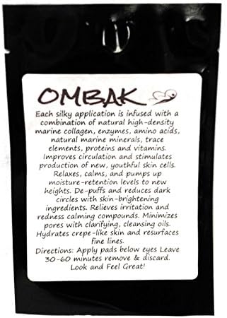 Anti-Aging Eye Gel Mask For Puffy Eyes and Dark Circles - Natural with Bamboo Charcoal and Aloe Vera, Reduce Appearance of Bags, Fine Iines and Crows Feet, Hydrating Under Eye Patch