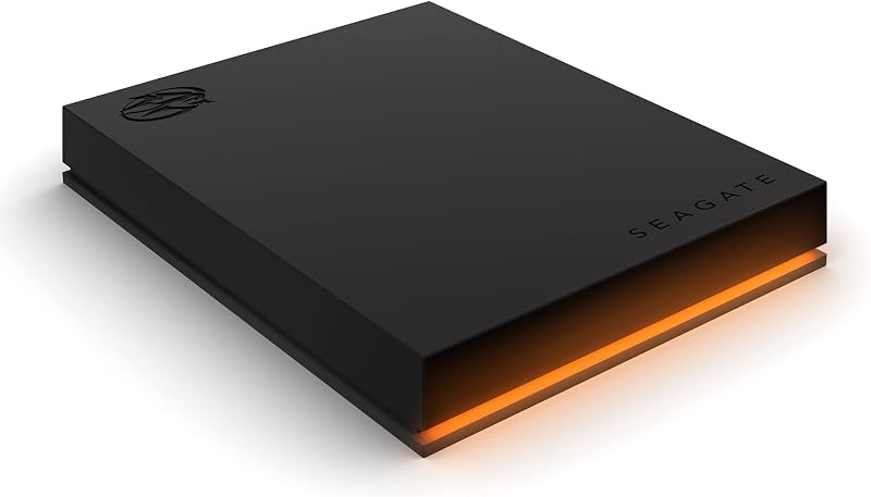 Seagate FireCuda Gaming 2TB External HDD USB 3.2 RGB LED Data Rescue