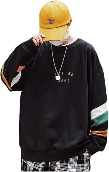 Amazon Beibang バイバン トレーナーメンズゆったりクルーネック