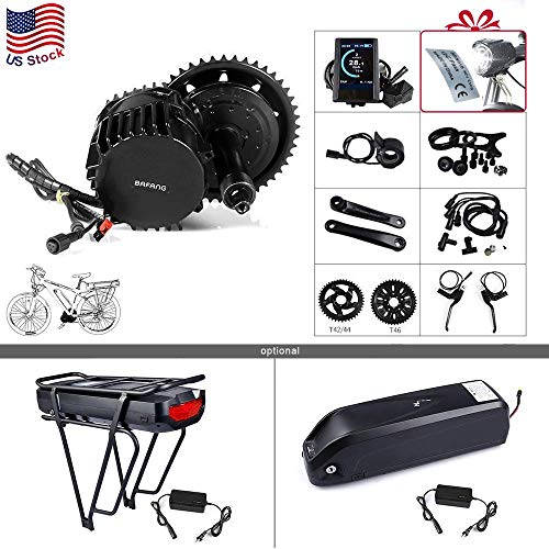 BAFANG BBSHD BBS03 48/52V 1000W Mid Motor Ebike Conversion Kit with Large Capacity Lithium Battery and Charger DIY Electric Bike Motor Kit BAFANG BBSHD BBS03 48/52V 1000W Mid Motor Ebike Conversion Kit with Large Capacity Lithium Battery and Charger DIY Electric Bike Motor Kit