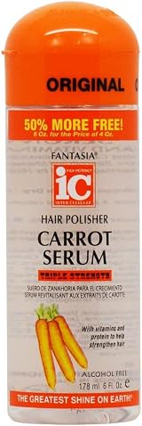 Fantasia Carrot Growth Serum 180ml Triple Strength Formula For Stronger Longer view 2