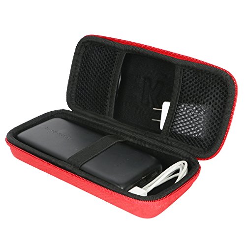 Khanka Hard Case Replacement for Anker PowerCore 26800mAh 26800 Power Bank Portable Charger External Battery. (Red)